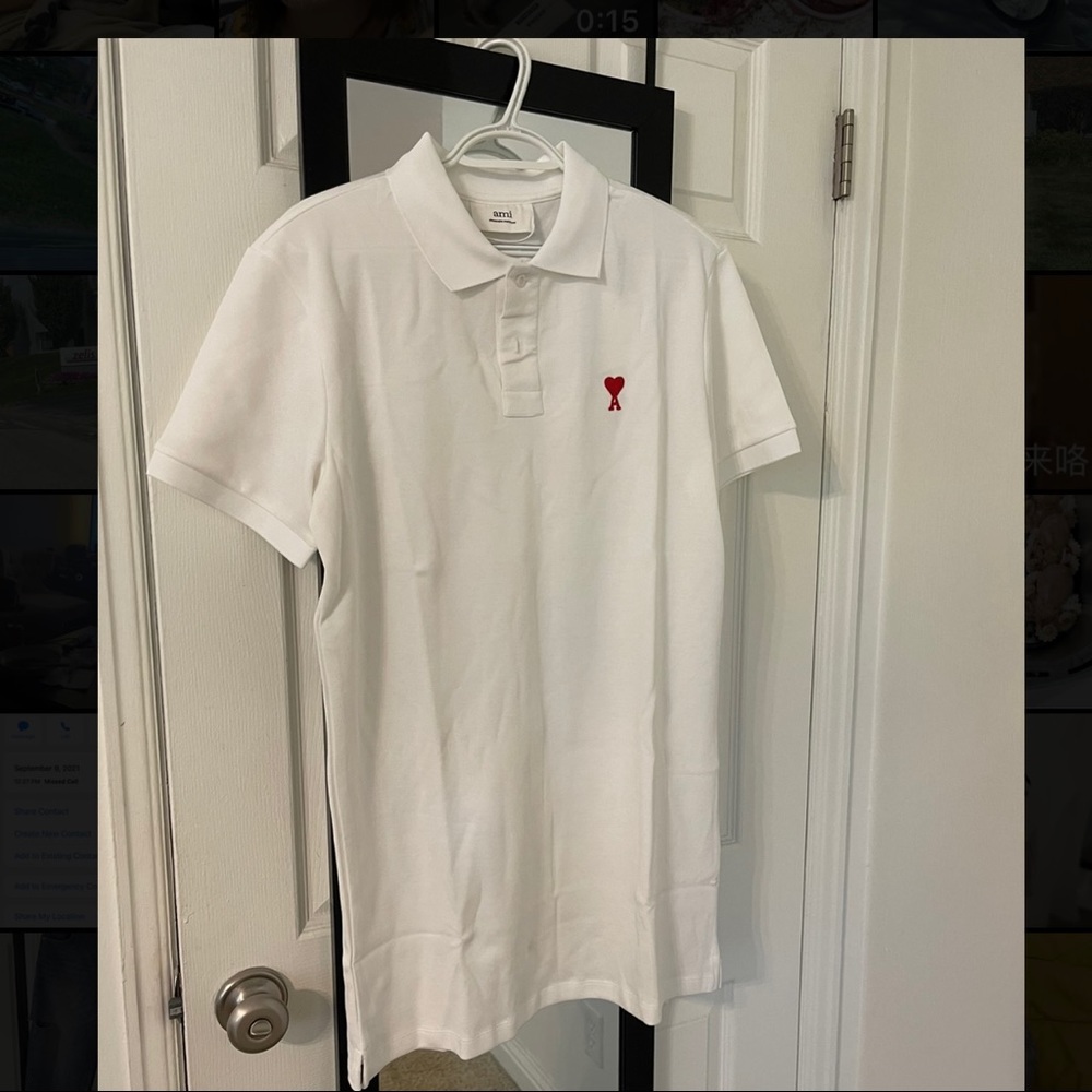 AMI Alexandre Mattiussi polo dress